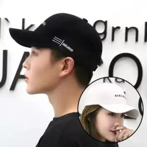 여자 남자 외출 데일리 패션 커플 단체 볼캡 모자