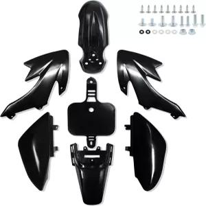 JIAXIMAN CRF50 플라스틱 키트 피트 바이크 부품 페어링 펜더 혼다 50 XR50 SSR 110 125 쿨스터 Baja DR70