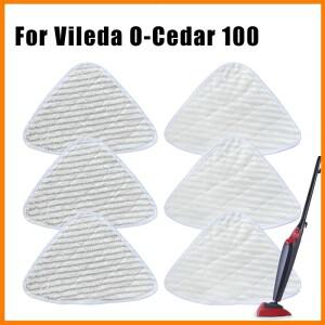 극세사 스팀  패드 청소기 부품 o-cedar/vileda 100 응고 용 삼각형 교체 천