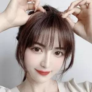 숱보완 정수리가발 탑커버 앞머리 빠짐 인모부분가발