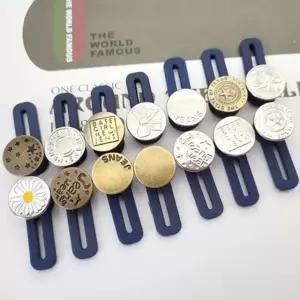고품질 바지 허리 사이즈 조절 연장 후크 요술단추 청바지단추 바지단추 (WD369CA)
