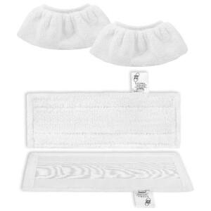 A98G-스팀 청소기 교체용- 4PCS 마이크로파이버 패드 카처 호환 이지픽스 SC 1 2 3 4 5 바닥 및 핸드 노즐