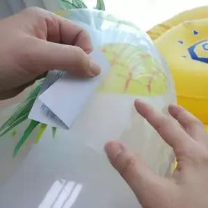 물놀이 튜브 구멍 수리 접착 스티커 x 셀프 보수 패치