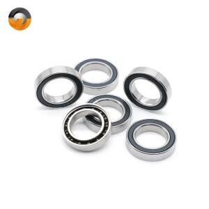 2PC 6802 하이브리드 세라믹 베어링 15x24x5mm ABEC-7 자전거 밑면 브래킷 및 예비 부품 Si3N4 볼