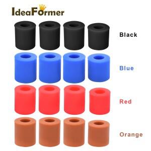 3D 프린터 부품 고온 실리콘 솔리드 스페이서 핫 베드 레벨링 열 3pcs 긴 + 1PC 숏 CR10/CR10S Ender-3