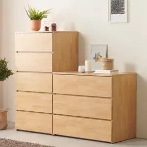 [텐스페이스]모던미 빅 서랍장세트(600 5단+830 3단) BTR6053