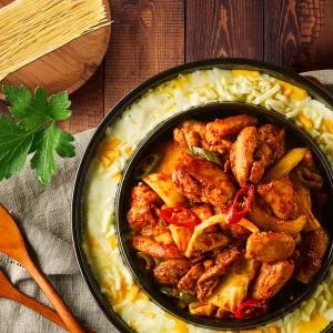 유가네닭갈비 패밀리세트(닭갈비 4팩+치즈2팩+쫄면2팩)