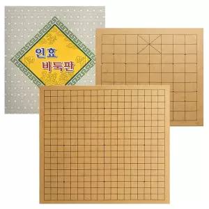 인효 고급 국산 바둑판 장기판 IH-25 평판 오목판 알까기 놀이 양면