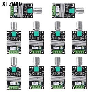 10개 6-28V 3A PWM DC 모터 속도 컨트롤러 스위치 전류 전압 조정기 고전력 드라이브 모듈 6V 12V 24V