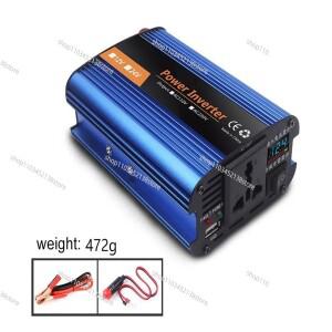 500W 12V 24V 36V 48V 60V 220V로 변환하는 단일 디지털 디스플레이 스마트 호환 파워 자동차 인버터 전력
