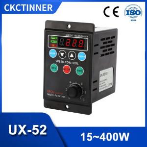 UX-52 MCU 제어 다기능 디지털 디스플레이 모터 속도 400W AC220V 핀포인트 레귤레이터 컨트롤러 전진 및