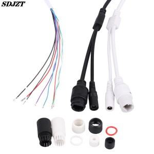 DC 오디오 IP 카메라 RJ45 케이블 48V ~ 12V PoE CCTV 용 모듈 내장