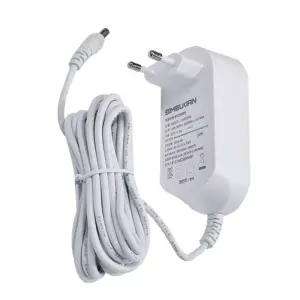 DC 12V 3A 어댑터 벽걸이형 모니터 CCTV LED 앰프 스피커 직류전원장치 화이트 2.8M12V 공유기 전화기