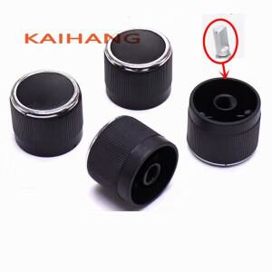 2PCS 25×20MM 일반 자동차-DVD 자동 오디오 CD 플레이어 손잡이 캡 볼륨 네비게이션 모양의 내부 구멍 6mm