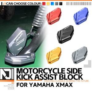 [호환품]YAMAHA XMAX300  Xmax300 xmax 바이크 오토바이 사이드 스탠드 확대기 플레이트 킥 익스텐션 액세