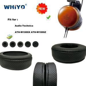 업그레이드 교체용 이어 패드 오디오 테크니카 ATH-W1000X 부품 가죽 쿠션 벨벳 귀마개 헤드셋 슬리브