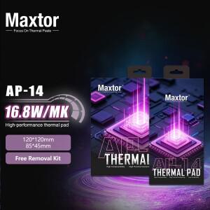 Maxtor 열 패드 16.8W/mk 방열 실리콘 CPU/GPU 그래픽 카드 수냉식 마더보드