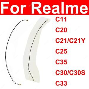 신호 안테나 플렉스 케이블 Realme C11 C20 C21Y C25 C30 C33 C35 용 와이파이 보드 커넥터 리본 교체