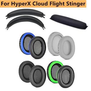 HyperX Cloud Flight Stinger 헤드셋 이어 패드 빔 소프트 폼 커버 쿠션 밴드 빔 교체