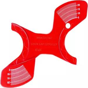 SRAM XPLR 라이벌 포스 AXS 이글 레드 12단 자전거 앞뒤 디레일러 B-갭/ABS 체인 조정 도구(게이지 포함) -
