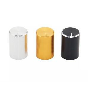 5PCS 10×15mm 전위차계 손잡이 알루미늄 스틸 캡 전자 기기 스위치 증폭기 볼륨