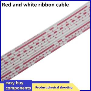 2미터 UL2468 플랫 플렉시블 리본 케이블 300V 연장 전원 연결 24 26AWG 코어 6 7 8 9 10 12핀 PVC 와이어