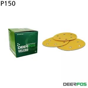 디어포스 125mm 6H 샌드페이퍼 100매입 150방 그라인더 흡진사포 종이