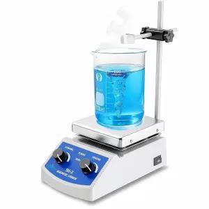 가열 제어가 가능한 마그네틱 교반기 핫 플레이트 SH-2 실험실 믹서 1000ml 용량