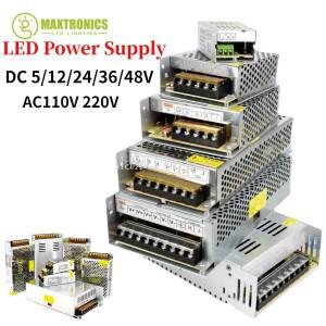 LED 조명 변압기 AC110V-220V to DC 5V 12V 36V 전원 공급 어댑터 2A 5A 10A 스트립 스위치 드라이버
