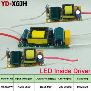 2PCS LED 드라이버 3-12w 18-25W 전원 공급 장치 AC110V/220V 정전류 300mA IC 조명 변압기 DIY 램프용 내
