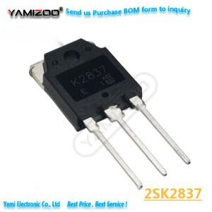 5PCS 2SK2837 TO-247 TO-3P MOS FET 트랜지스터  원본