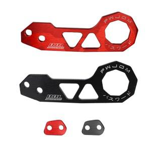 자동차 전면 트레일러 후크 마름모 견인 바 알루미늄 스틸 범용 액세서리 JDM AK-8108 도구