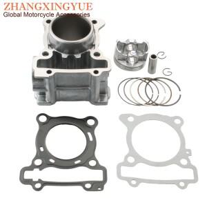 [호환품]야마하 에어록스 V2 155 NMAX155 트리시티155 B6H-E1311-00 4행정용 스쿠터 58mm 실린더 키트