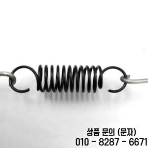 1Pc 와이어 직경 1.0/1.5/2.0mm 65MN 스프링 스틸 인장 S 형 미니 풀백 개폐식