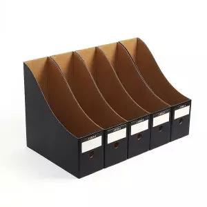 종이 HP34NQ52 파일꽂이 5p 블랙 클리어화일 홍보물 서류 문서