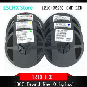 1릴 2000pcs 1210 3528 SMD LED 다이오드 밝은 노란색 빨간색 녹색 파란색 흰색 인기