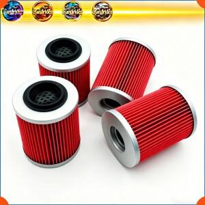 CF 모토 CF500 400 500Cc Cforce X8 ATV UTV 부품 용 4PCS 바이크 오토바이 오일 필터 0800-011300-0004