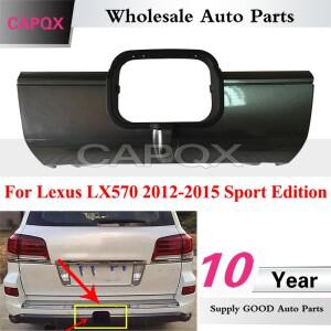 CAPQX 리어 호환 범퍼 트레일러 견인 히치 커버 Lexus 호환 LX570 2012- 스포츠 에디션 후크 캡