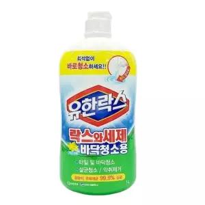 쿨샵 유한락스 파워젤1L 살균청소 악취 곰팡이제거
