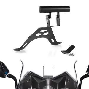 Kymco AK550   바이크 오토바이 GPS 마운트 네비게이션 플레이트 브래킷 앞 유리 스탠드 전화 지원 홀더