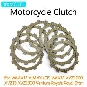 [호환품]Yamaha VMAX12 12 XVZ1200 XVZ 1300 바이크 오토바이 클러치 플레이트 마찰 디스크 키트 엔진 액세