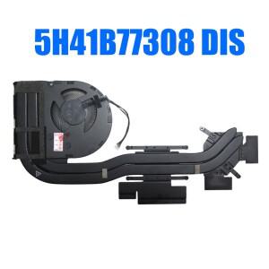 레노버 호환용 ThinkPad P15v Gen 3 21D8 / T15p 5H41B77308 DIS AVC 용 노트북 방열판 및 팬