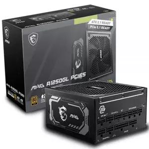 MSI 파워 서플라이 MAG A1250GL 80PLUS골드 풀모듈러 ATX3.1 MNS