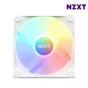 NZXT 시스템 케이스 쿨러 컴퓨터 쿨링 F120 RGB CORE 화이트 MNS