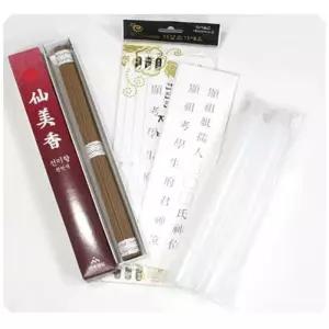 [룽스_63]제사초 향 지방쓰기 제사 캔들 제수용품 1P