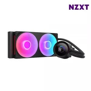 NZXT 수냉쿨러 컴퓨터냉각 CPU쿨러 KRAKEN PLUS 240 RGB 블랙 MNS