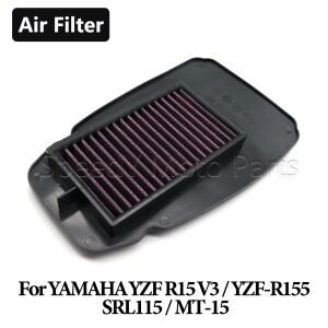 [호환품]야마하 YZF-R15 V3 R15 MT15 SRL115   에어 인테이크 필터 요소용 바이크 오토바이 엔진