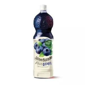 웅진 자연은 블루베리 주스 1.5L 12페트
