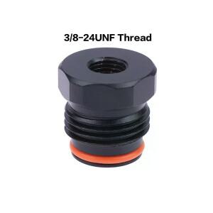 12G 16G 25G CO2 카트리지 실린더 어댑터 3/8-24UNF - G1/2-14 나사 변환 커넥터