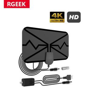 HD 디지털 TV 안테나 Fire 스틱 및  실내 스마트 호환 스위치 앰프 긴 3600 마일 범위 지지대 4K 8K 1080p